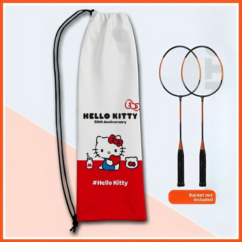 Badminton Bag - Linda bolsa de almacenamiento con cordón