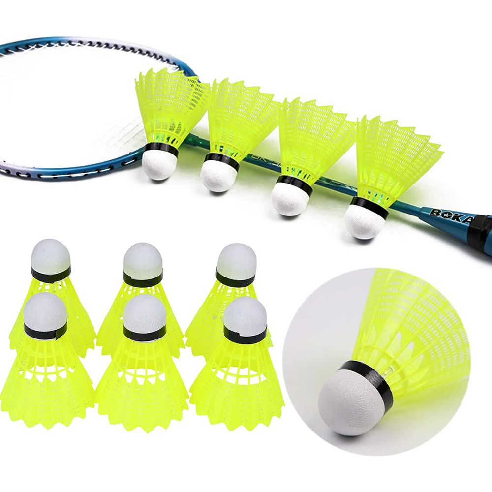 3/6/12 unidades de volantes de - Feather Shuttlecock reseña y precio