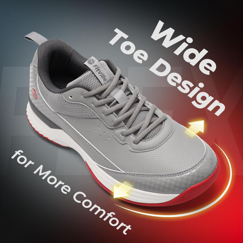 Zapatos de Golf Anchos FitVill - Badminton Shoes reseña y precio