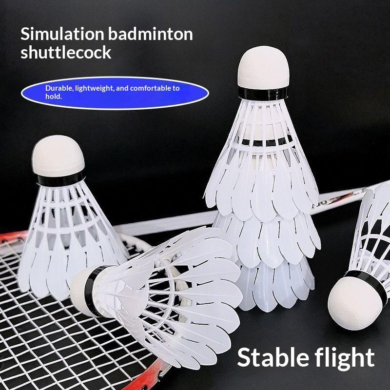 3/6/12 unidades. Volantes de b - Badminton Shuttlecock reseña y precio