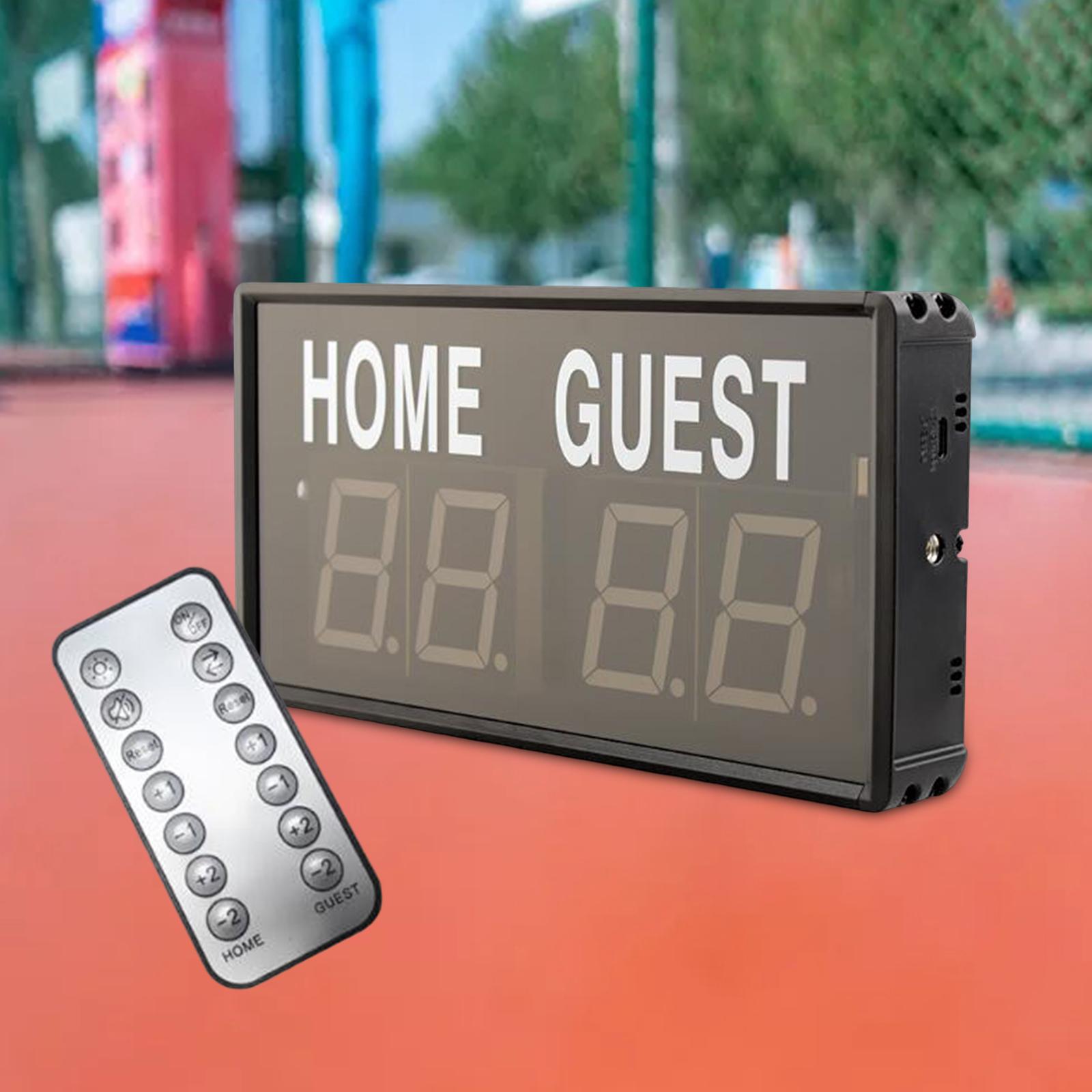 Marcador para Árbitro con Cont - Scoreboard Digital reseña y precio