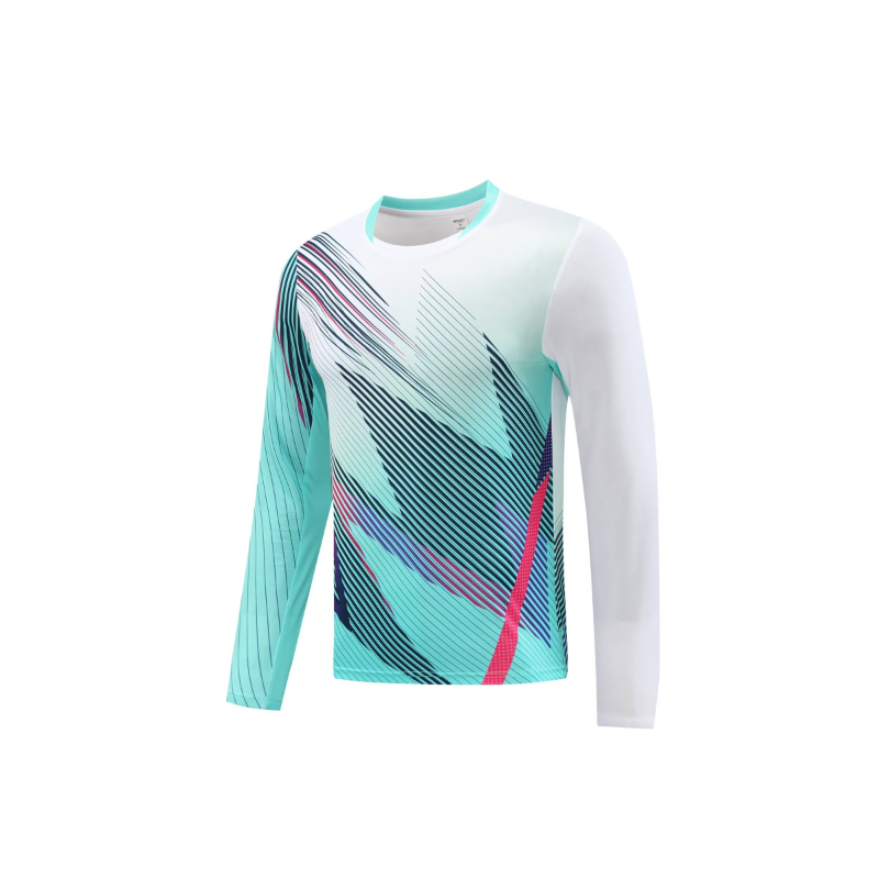 Camisa de bádminton de manga l - Badminton Jersey reseña y precio